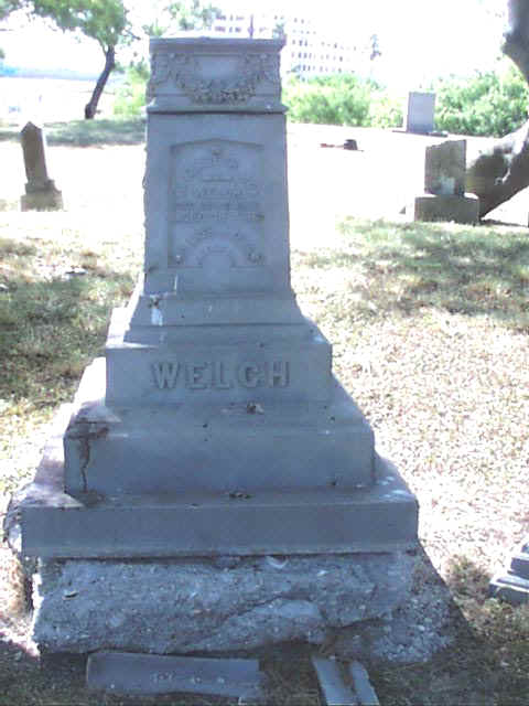 Elizabeth Ada Welch Headstone