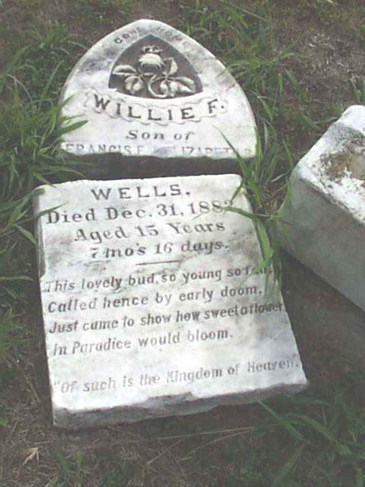 Willie F. Wells Headstone