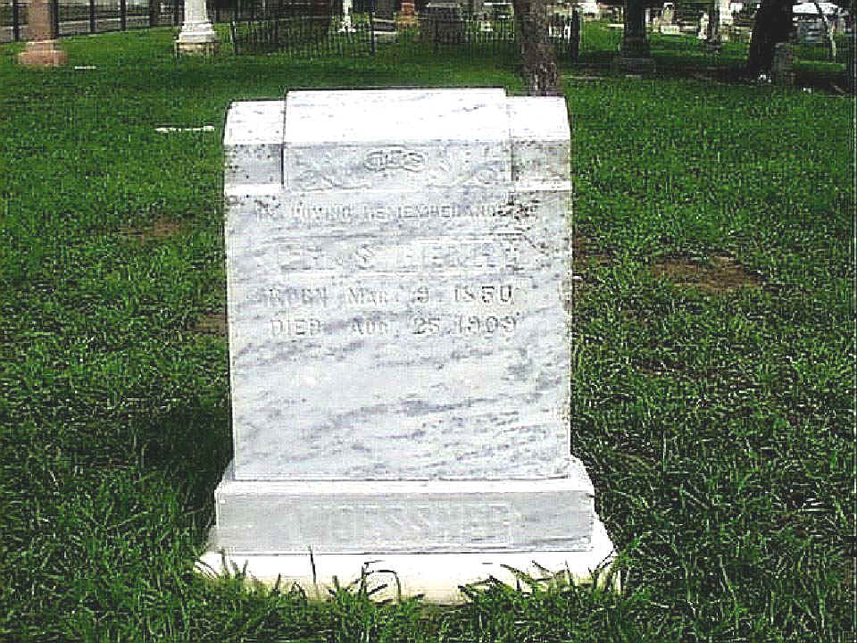 Charles Henry Woessner Headstone