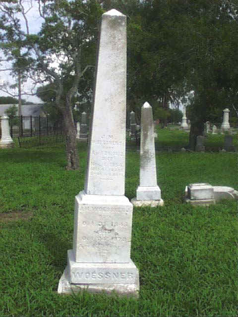 John Martin Woessner Jr. Headstone
