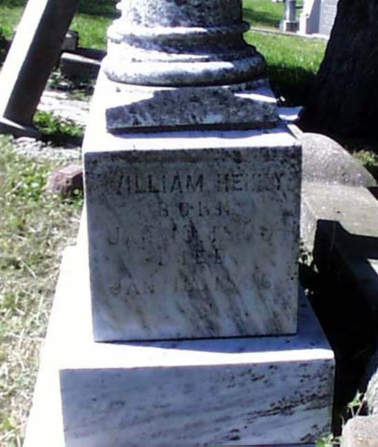 William Henry Wrather Headstone